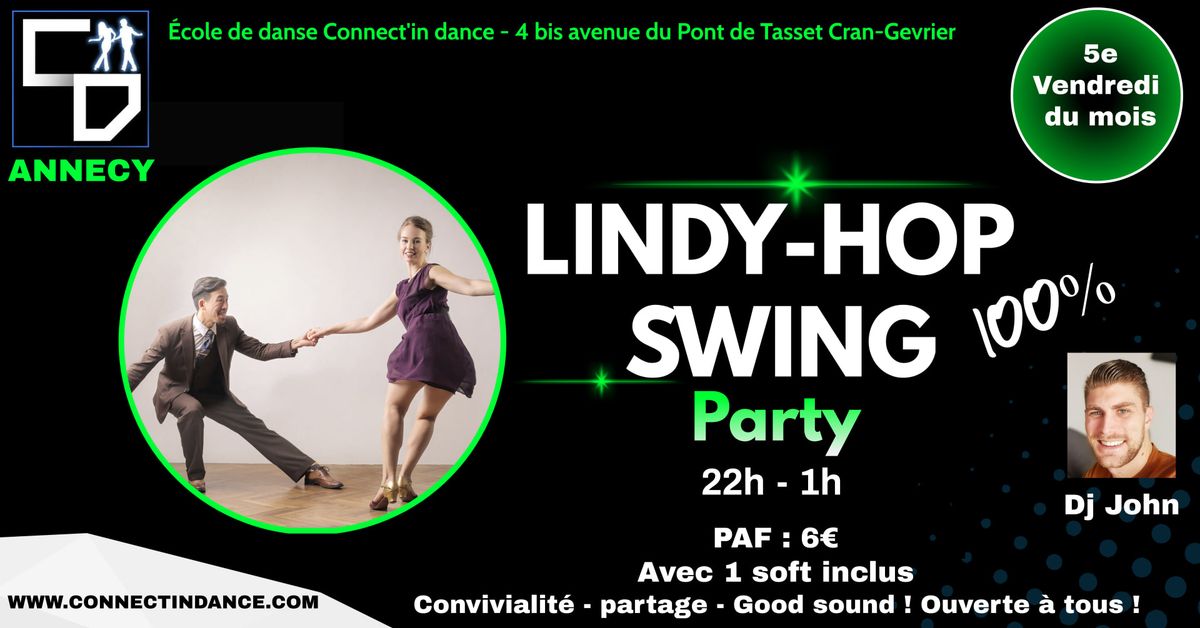 Soir\u00e9e : Lindy-hop\/Charleston ! Annecy 