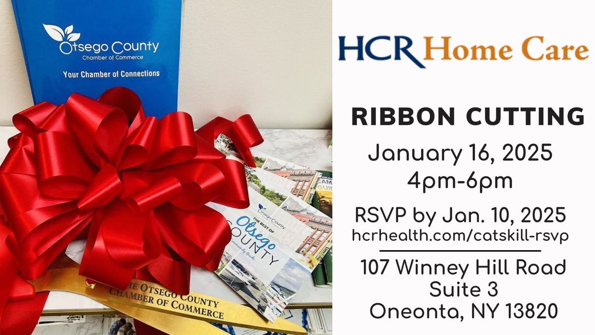 HCR Home Care Ribbon Cutting