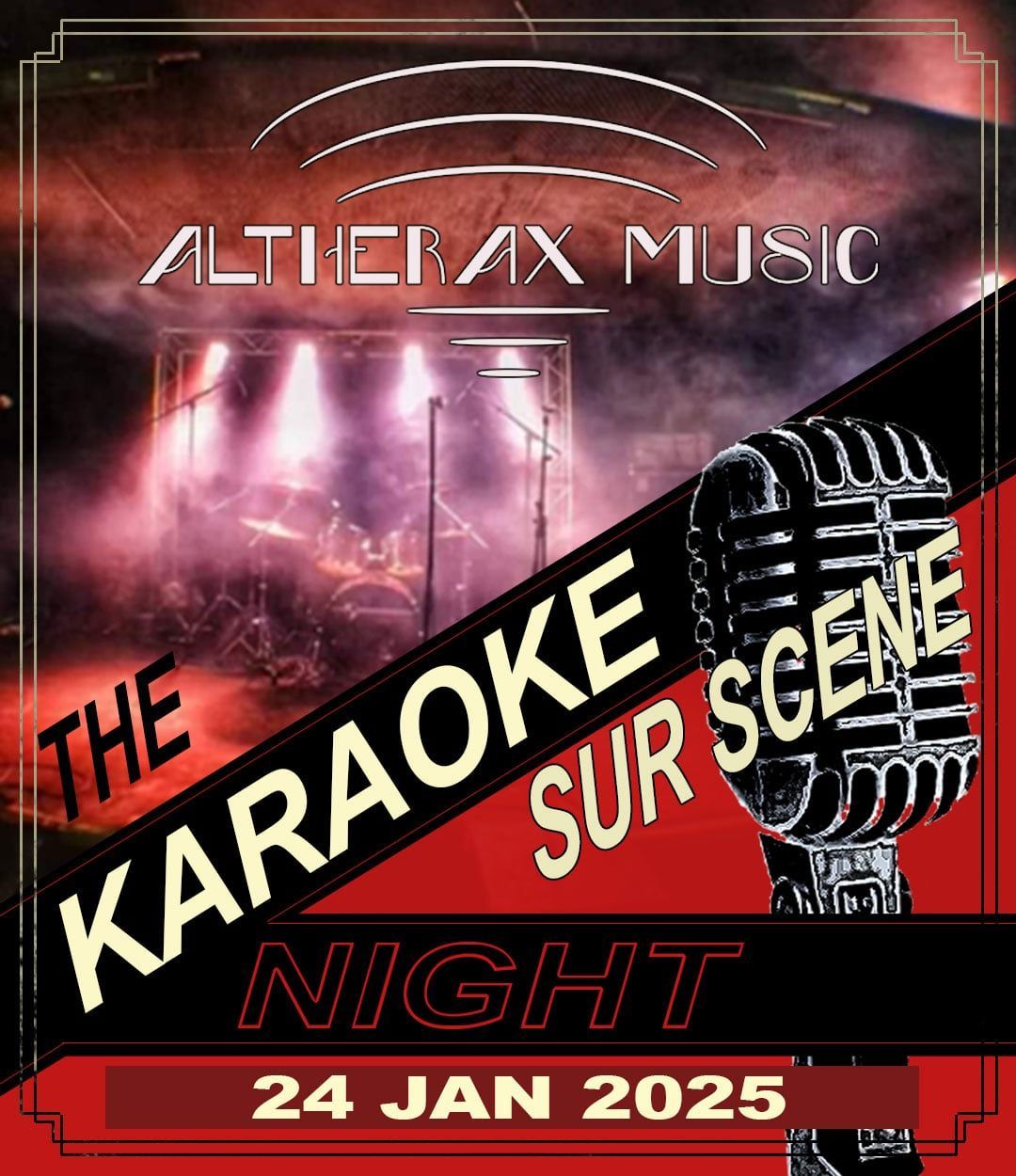 The karaoke sur sc\u00e8ne  - Altherax - Nice