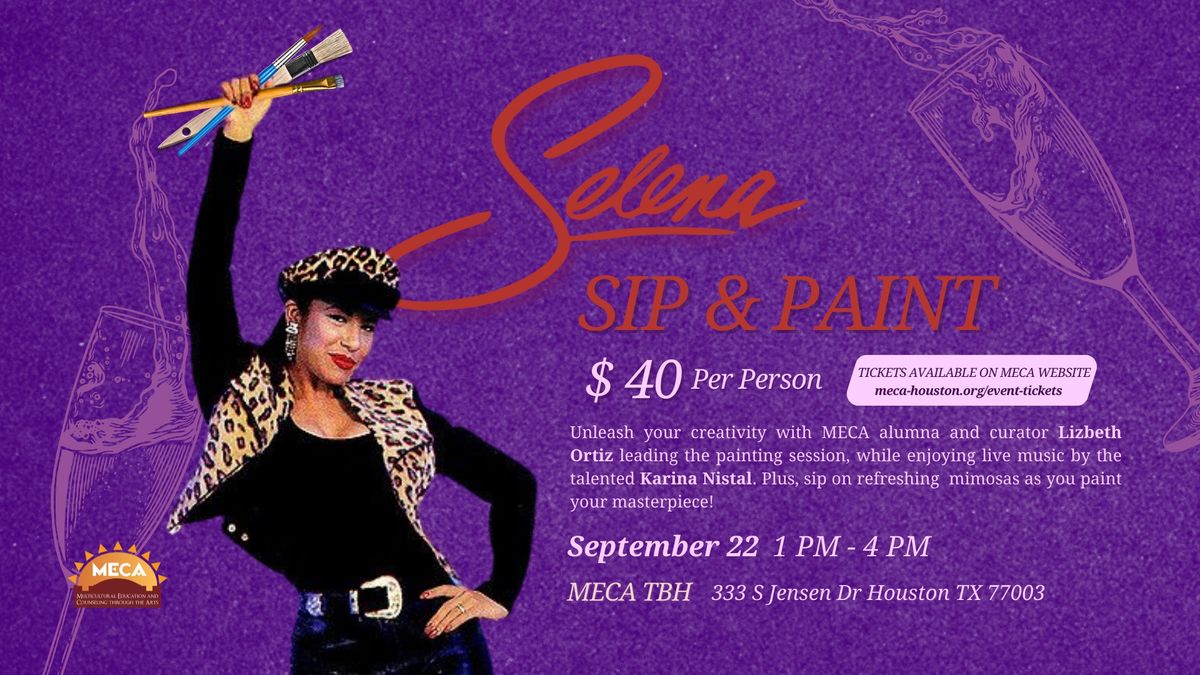 Selena Sip and Paint