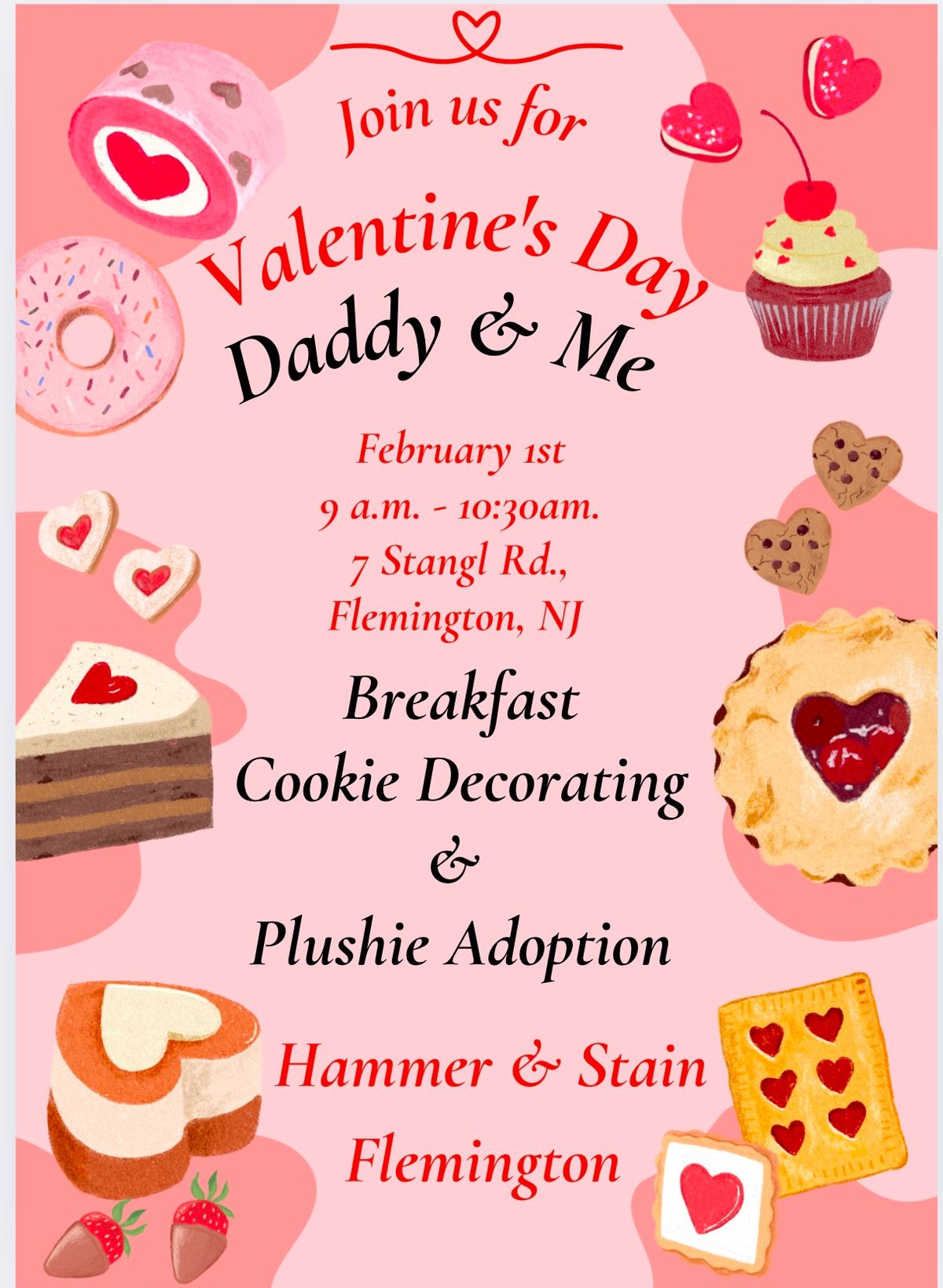 Daddy & Me Valentines Breakfast