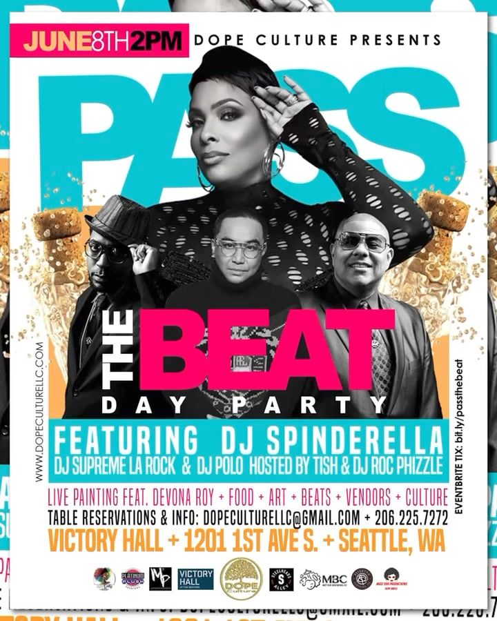 "Pass The Beat" Day Party feat. Spinderella & special guest