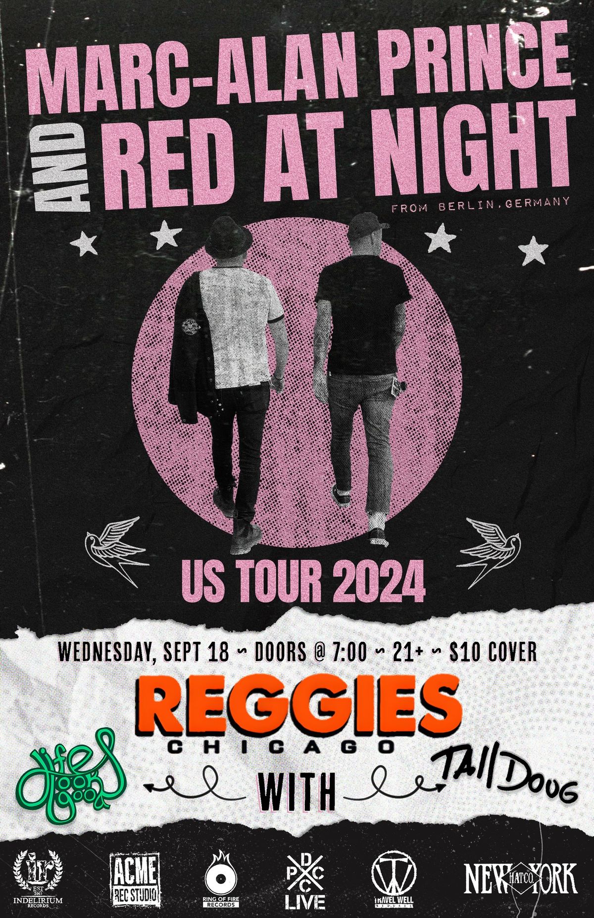 Tall Doug \/ Red At Night \/ Marc-Alan Prince \/ Life Looks Good at Reggies Music Joint