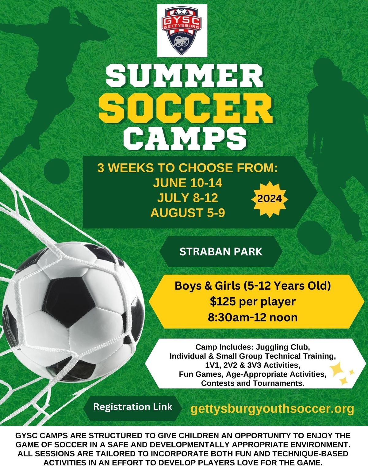 GYSC July Soccer Camp