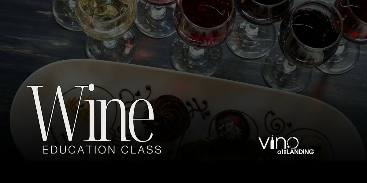 Wine Education Class:  Crumbs & Corks, A Wine and Cookie Pairing Experience