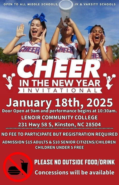 3rd Annual Cheer in the New Year!!!