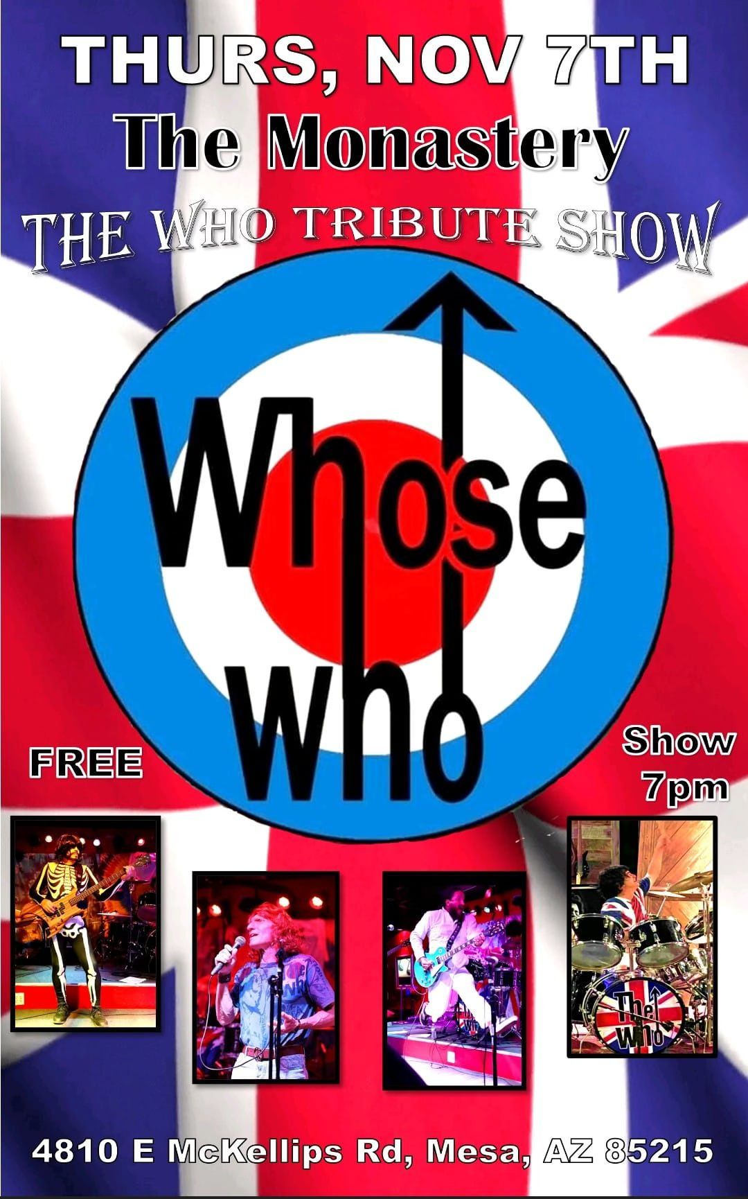 Whose Who - The Who Tribute at the Monastery