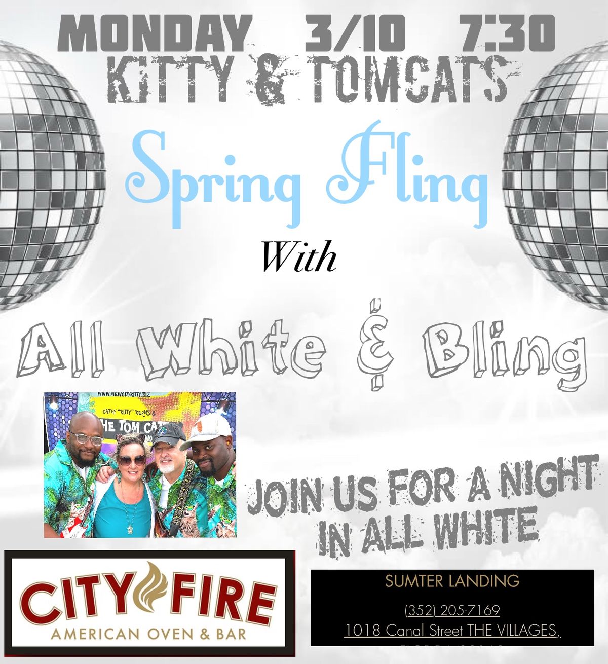 White & Bling Spring Fling 