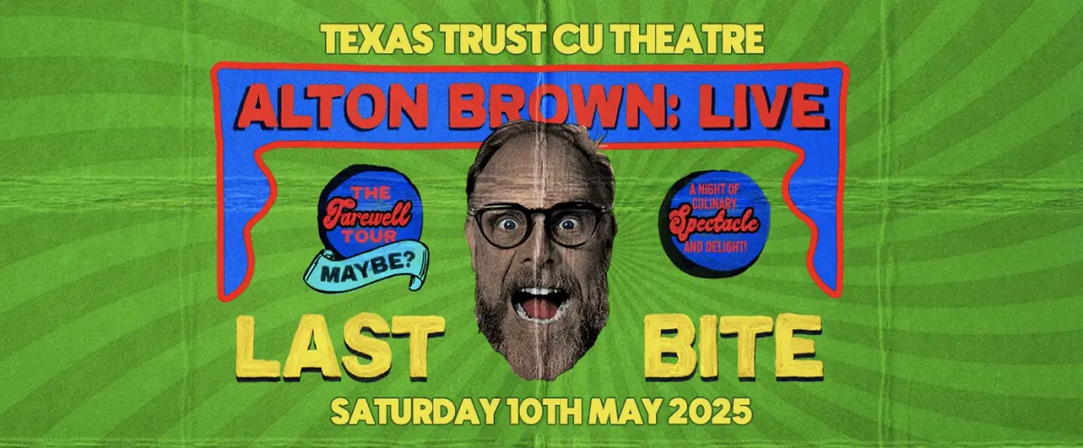 Alton Brown at Texas Trust CU Theatre at Grand Prairie