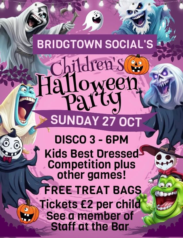 Bridgtown Social\u2019s Children\u2019s Halloween Party 