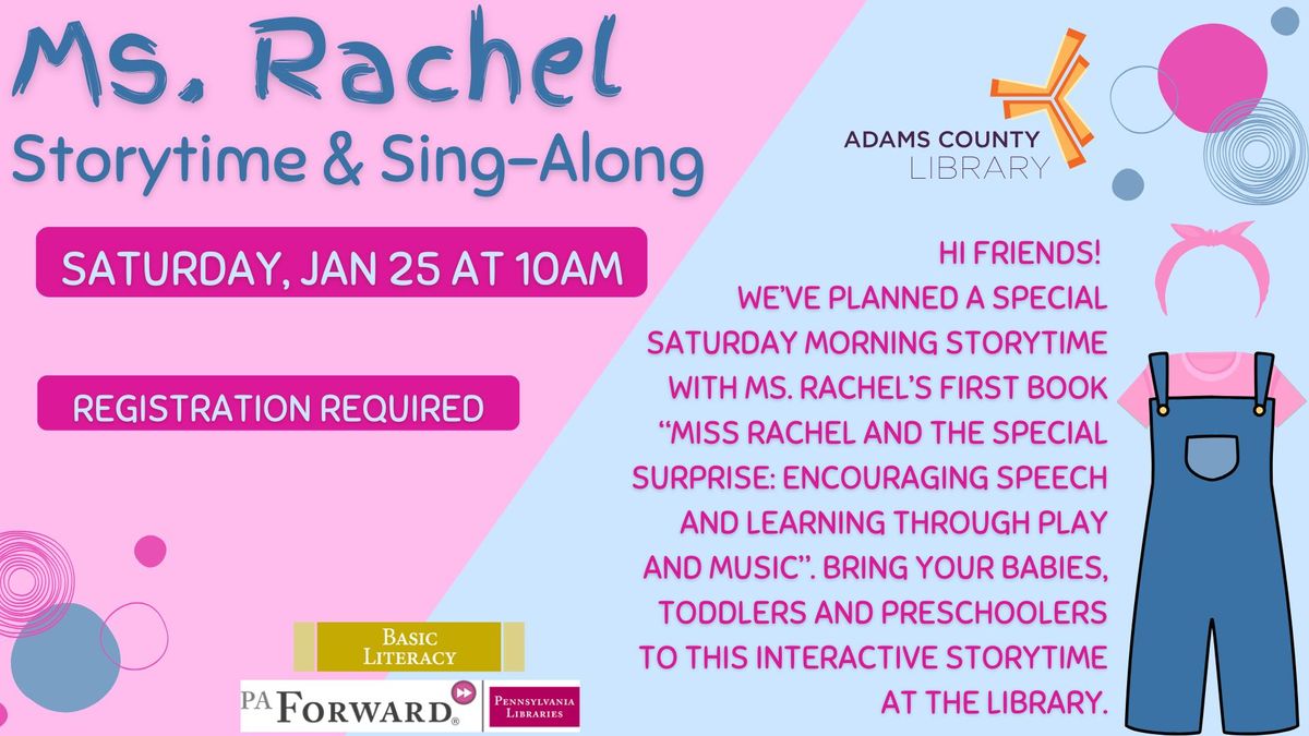 Ms. Rachel Storytime & Sing-Along