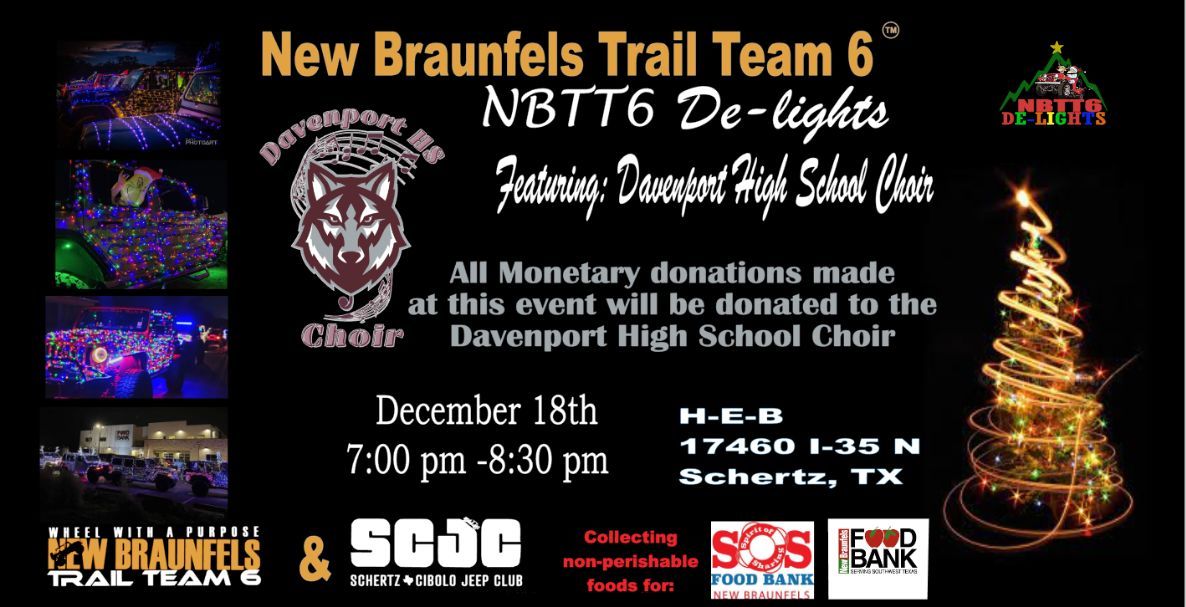 NBTT6 De-Lights and SCJC FEATURING DAVENPORT HIGH SCHOOL CHOIR