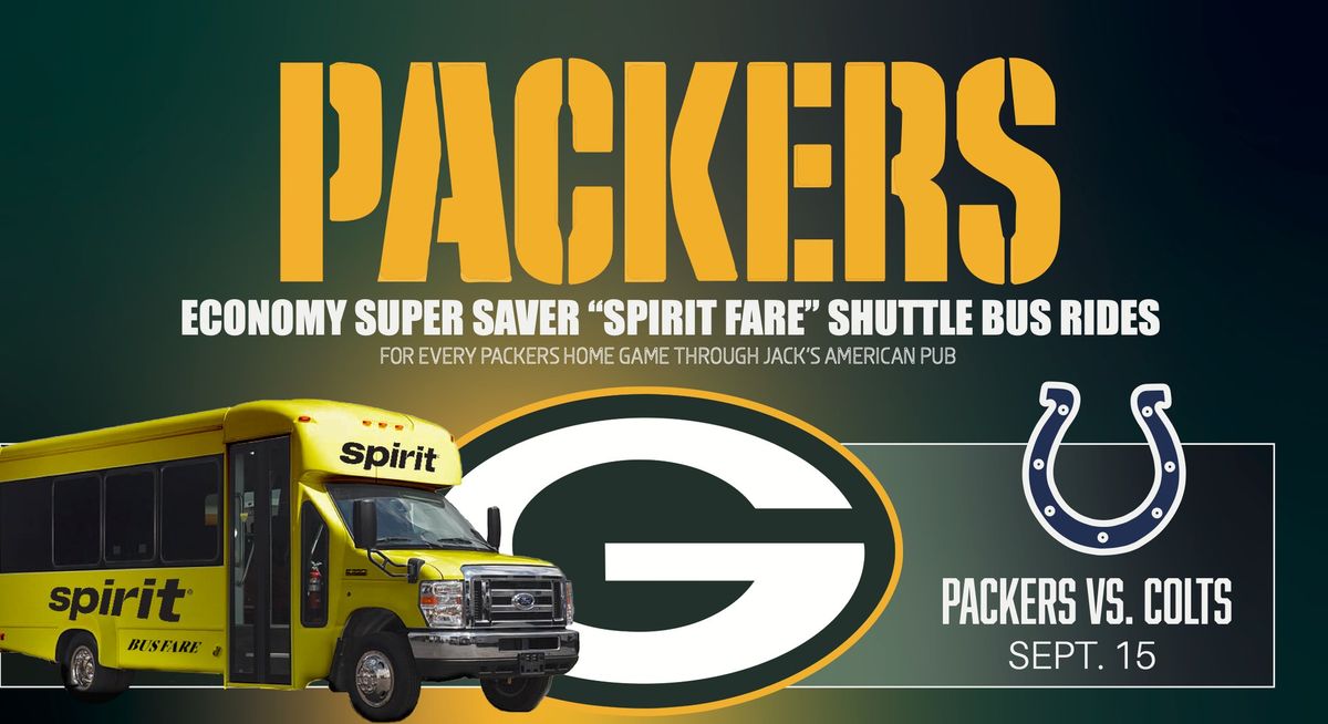 Packers vs Colts Shuttle Rides