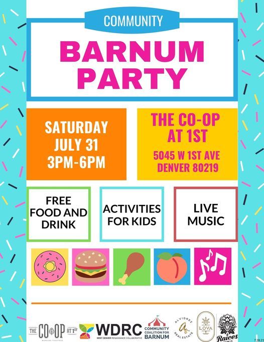 FREE Barnum and More Block Party