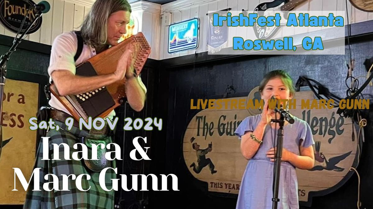 Inara & Marc Gunn at IrishFest Atlanta