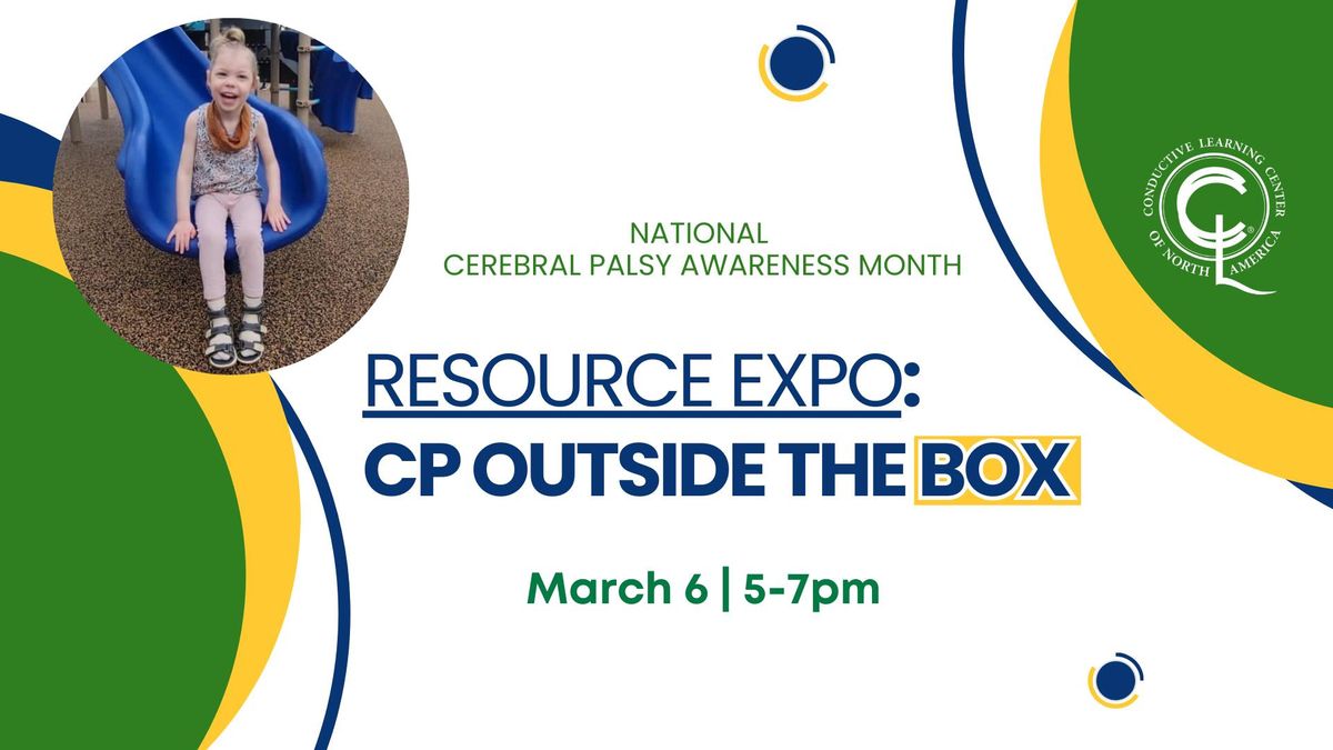 CP Awareness Month Resource Expo: CP Outside the Box