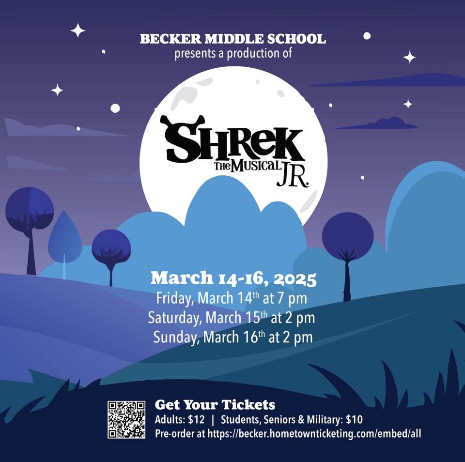 Shrek Jr the Musical (Becker Middle School Spring Play)