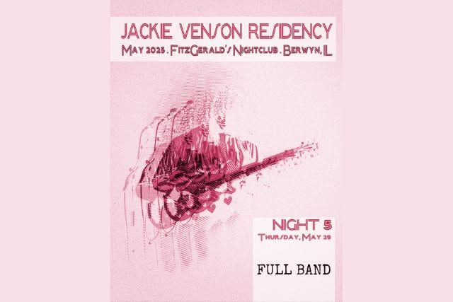 JACKIE VENSON RESIDENCY Night 5: FULL BAND Grande Finale Performance of ...