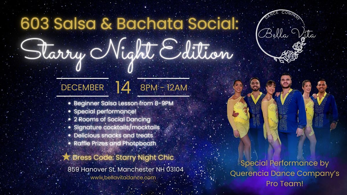 603 Salsa & Bachata Social: Starry Night Edition!