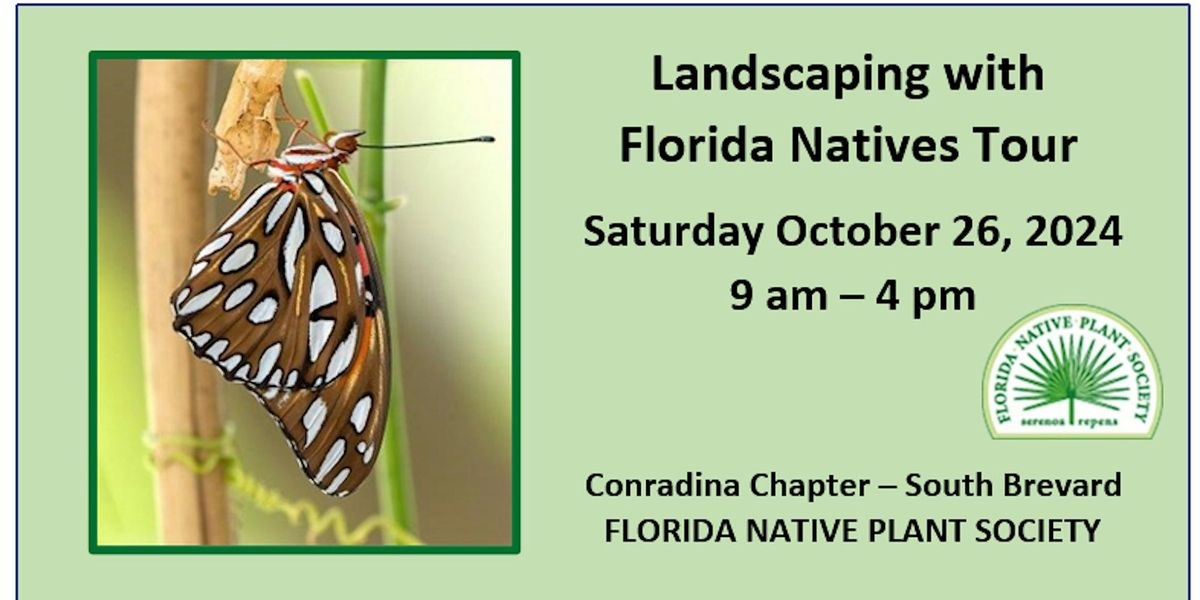 15th Annual Landscaping with Florida Natives Tour