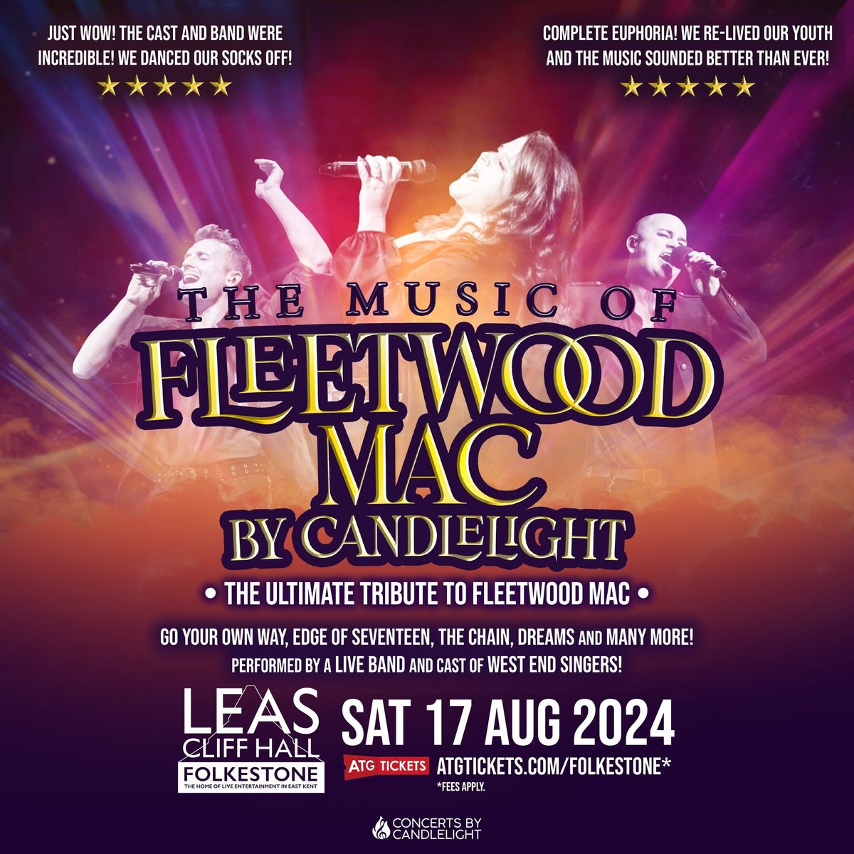 The Music Of Fleetwood Mac By Candlelight At Leas Cliff Hall, Folkestone