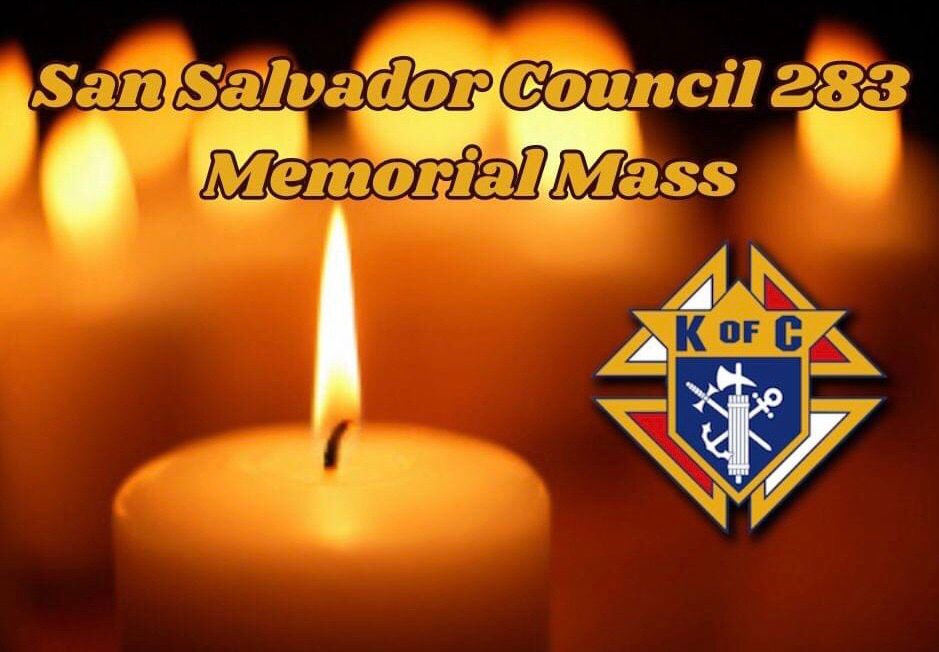 San Salvador Council 283 - Memorial Mass