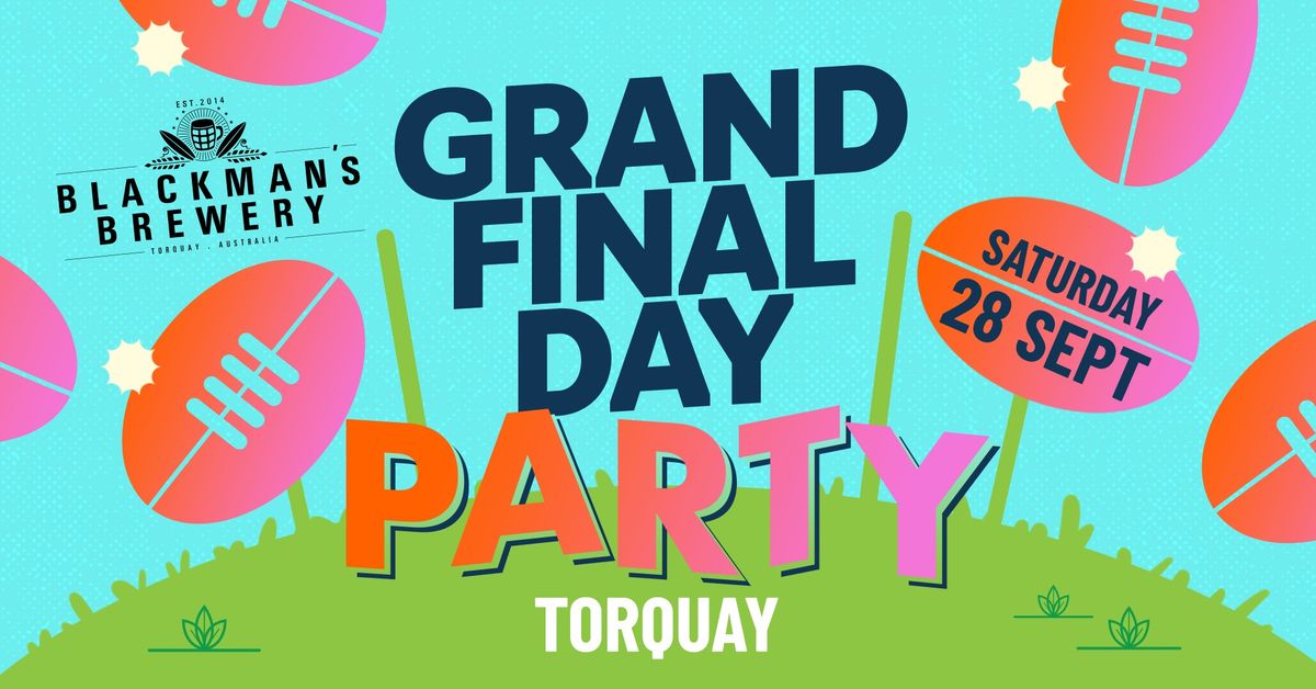 Grand Final Party at Blackman's Torquay