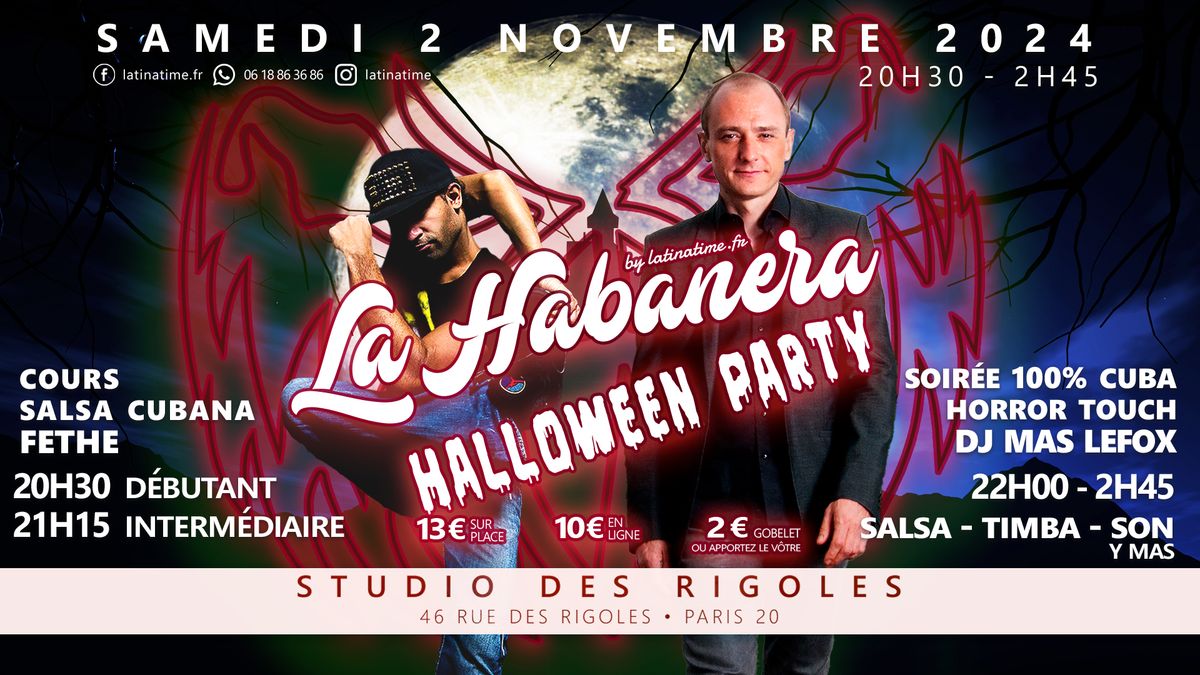 La Habanera - Halloween Party - Fethe - Dj Mas - 02 novembre 2024