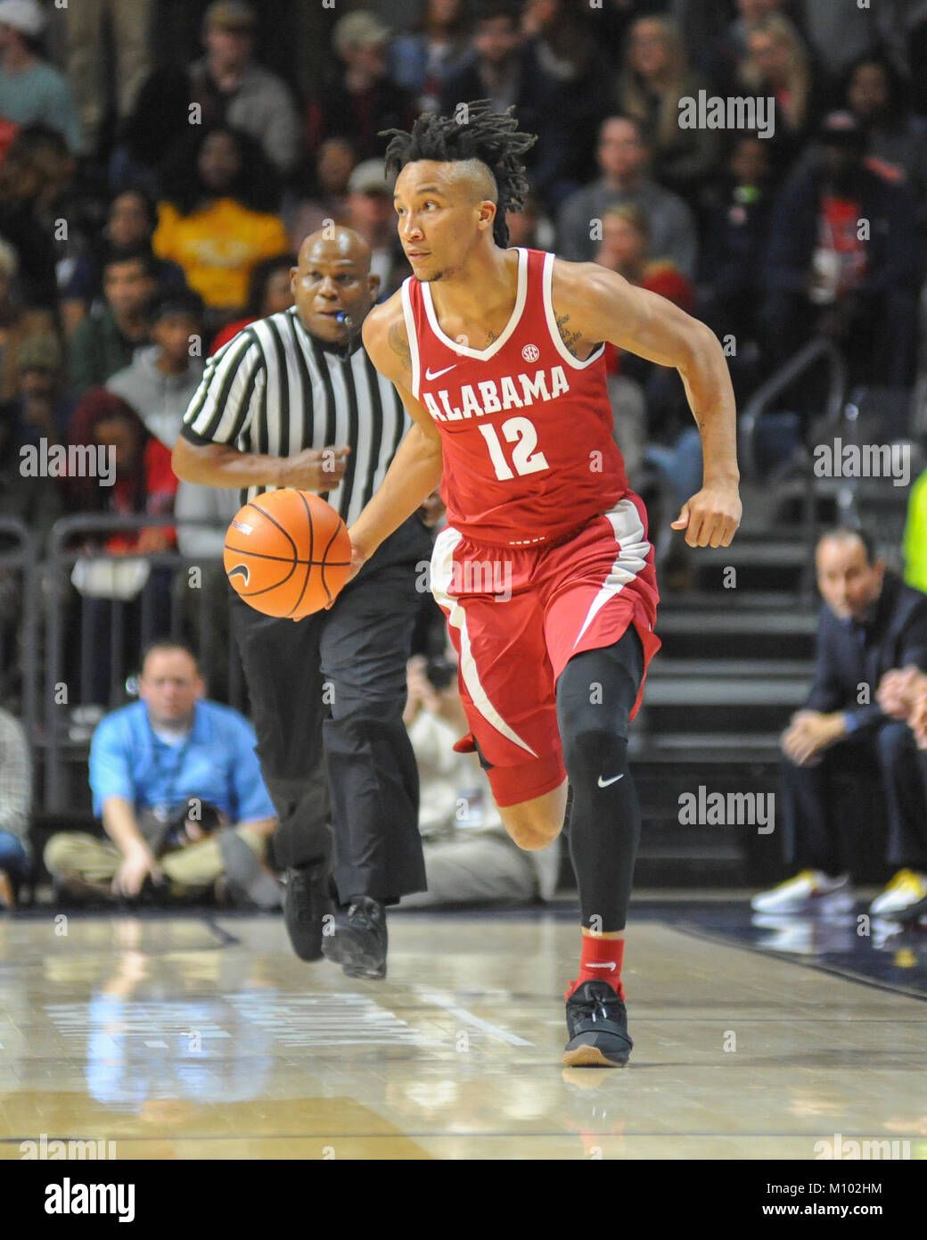 Ole Miss Rebels at Alabama Crimson Tide Mens Basketball