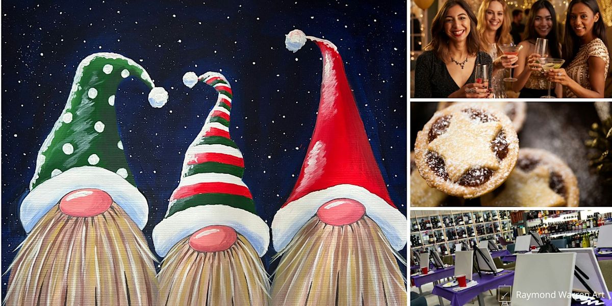 Paint & Sip Night - Crawley -  'Christmas Special'