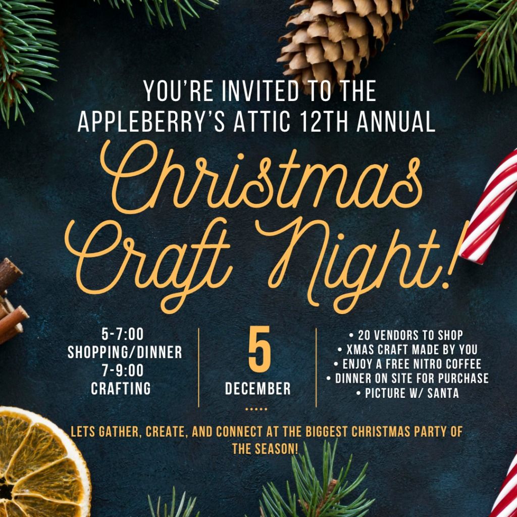 12th Annual Christmas Craft Night