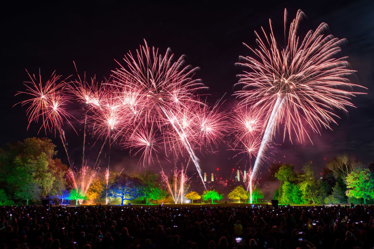 Battersea Park Fireworks 2023, Battersea Park, London, 4 November to 5