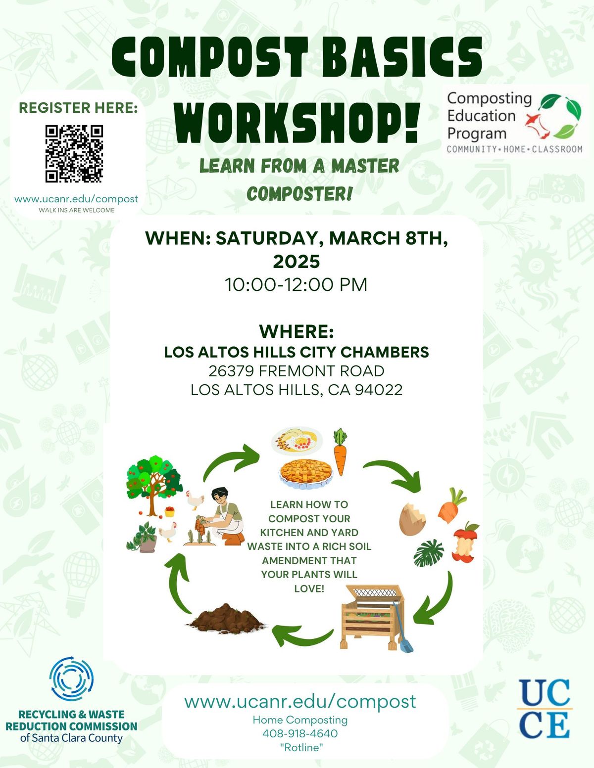 Composting Basis Workshop- Los Altos Hills