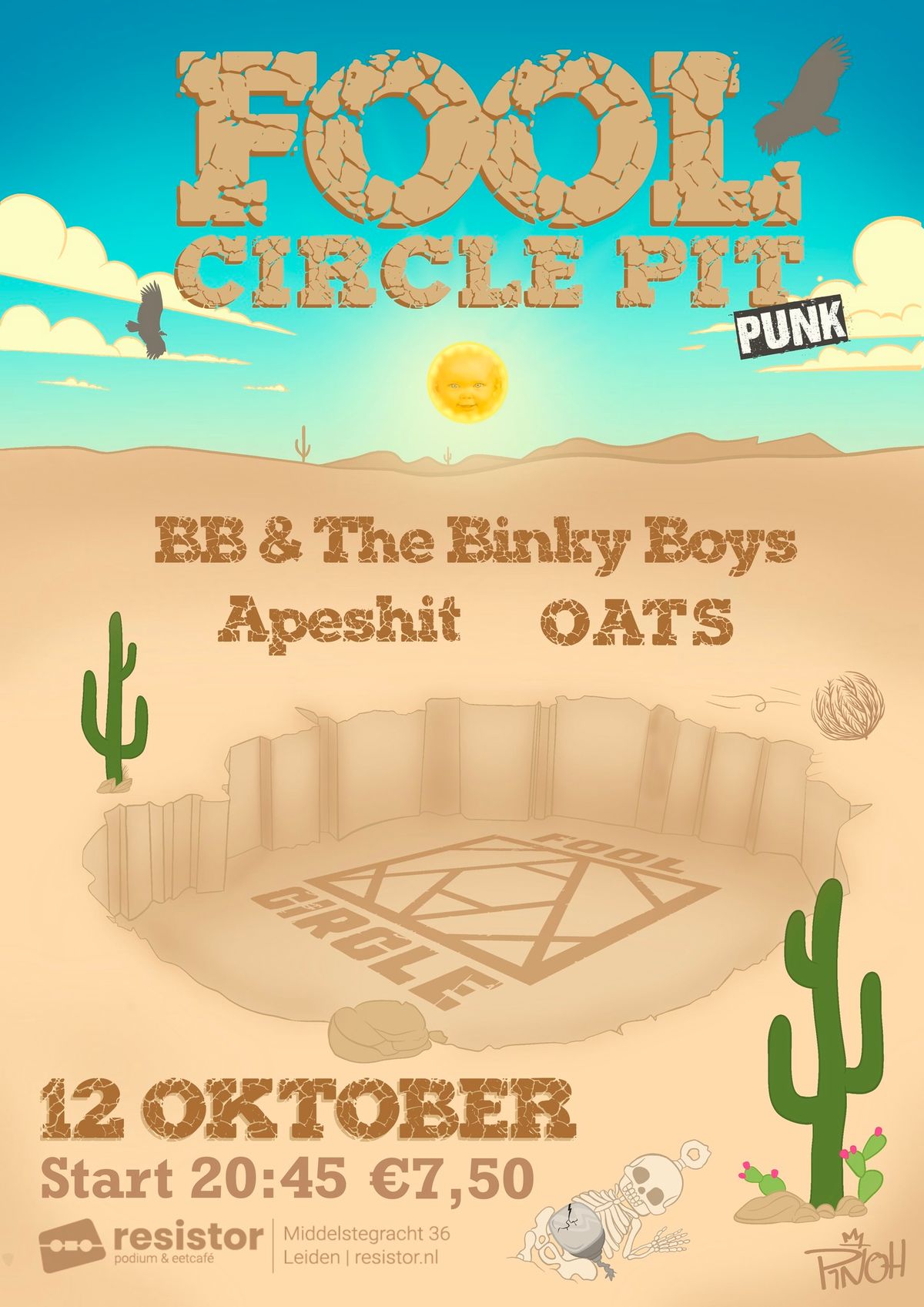 FOOL CIRCLE PIT met Apeshit + OATS + BB & The Binkie Boys