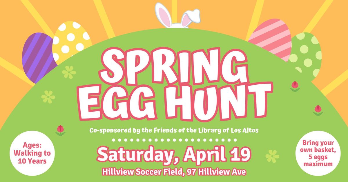 Los Altos Parks & Recreation Spring Egg Hunt