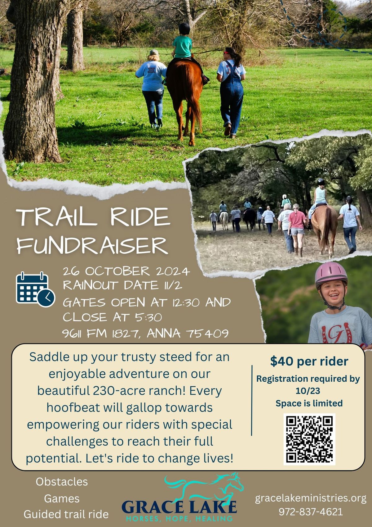 Trail Ride Fundraiser