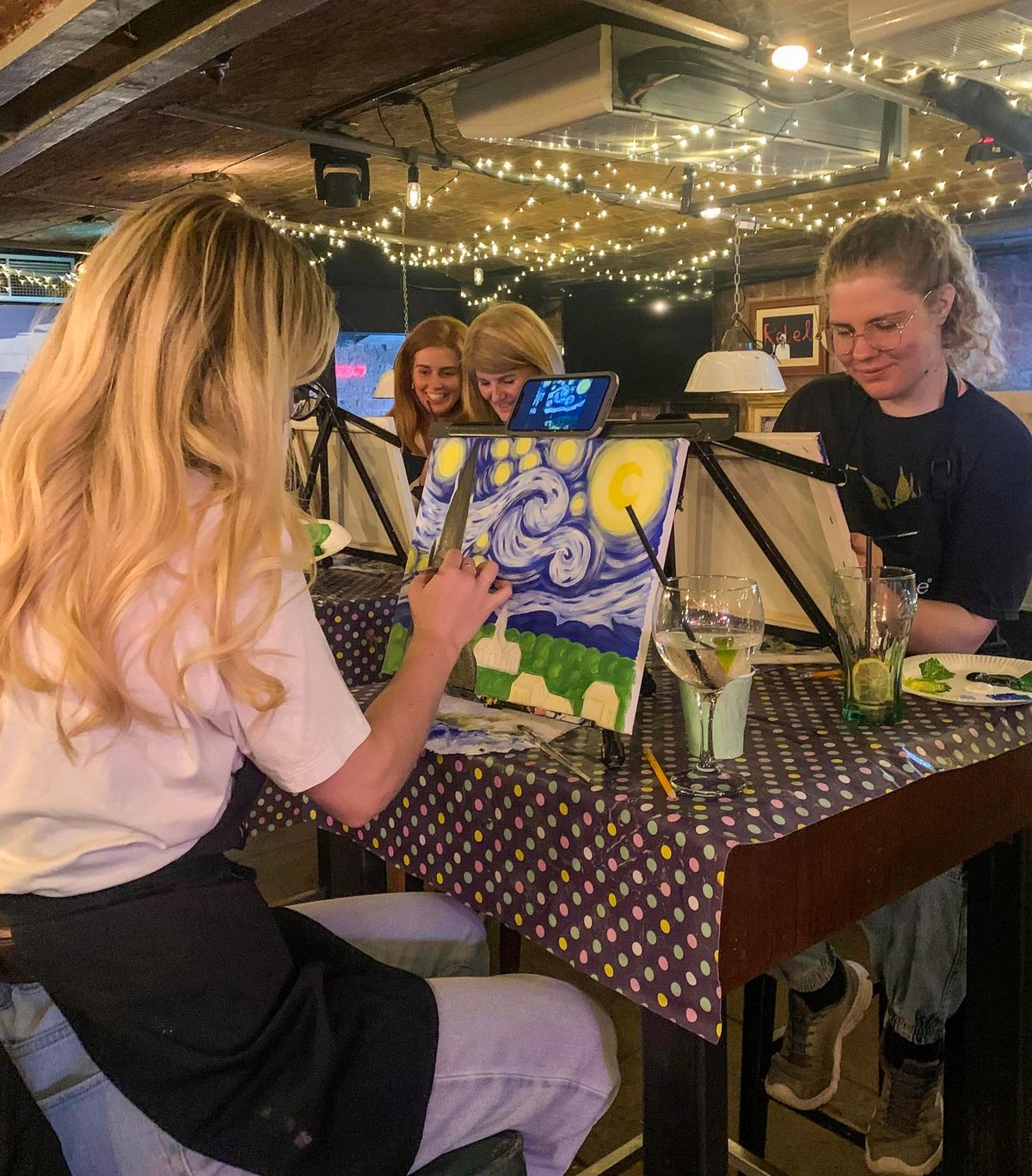 Paint and Sip - Starry Night | The Counting House