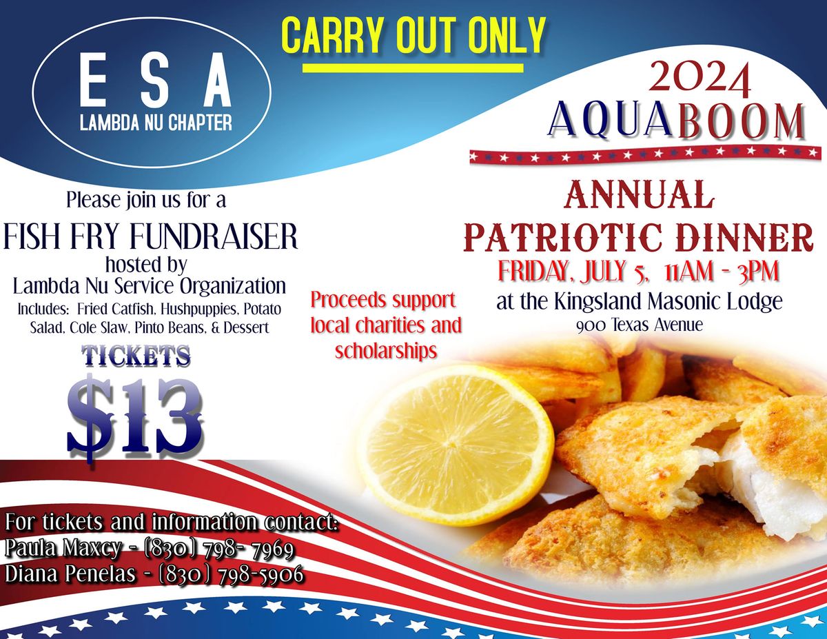 AquaBoom Annual Patriotic Meal