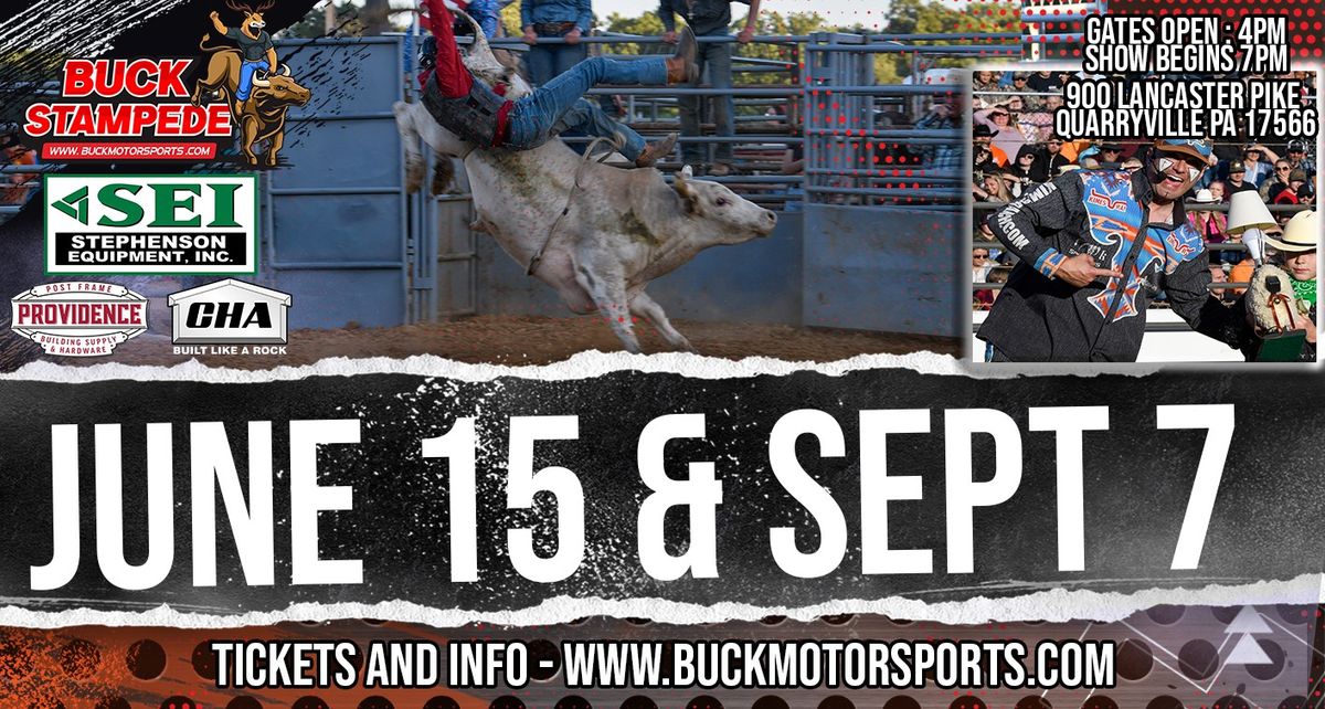 Buck Stampede Rodeo & Bull Ride!