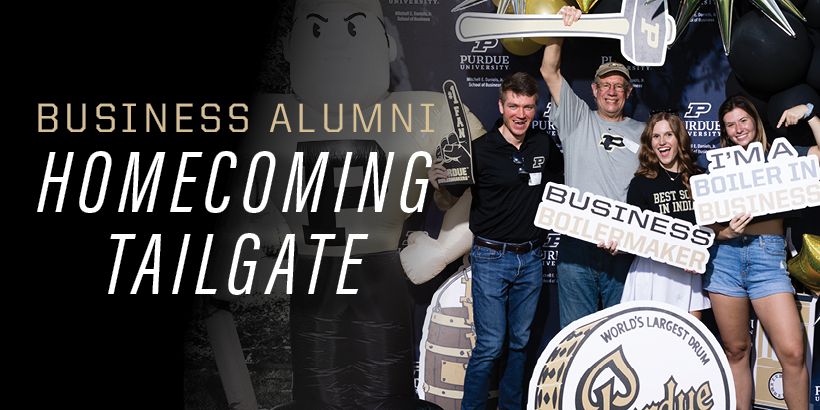 2024 Business Alumni Homecoming Tailgate