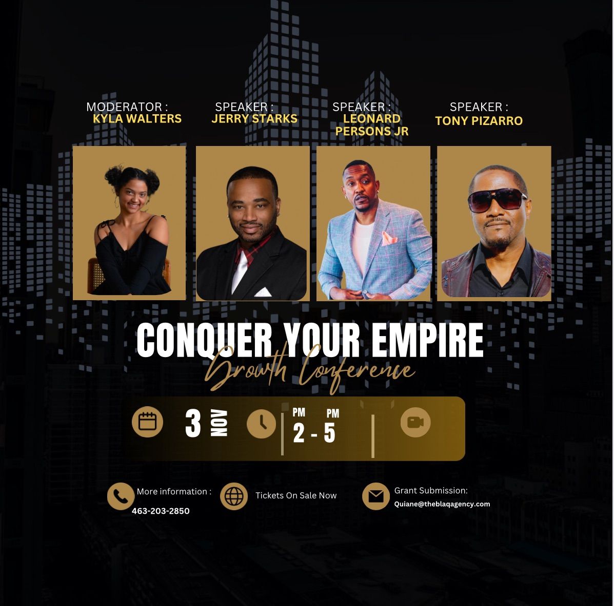 Conquer Your Empire Growth Conference 