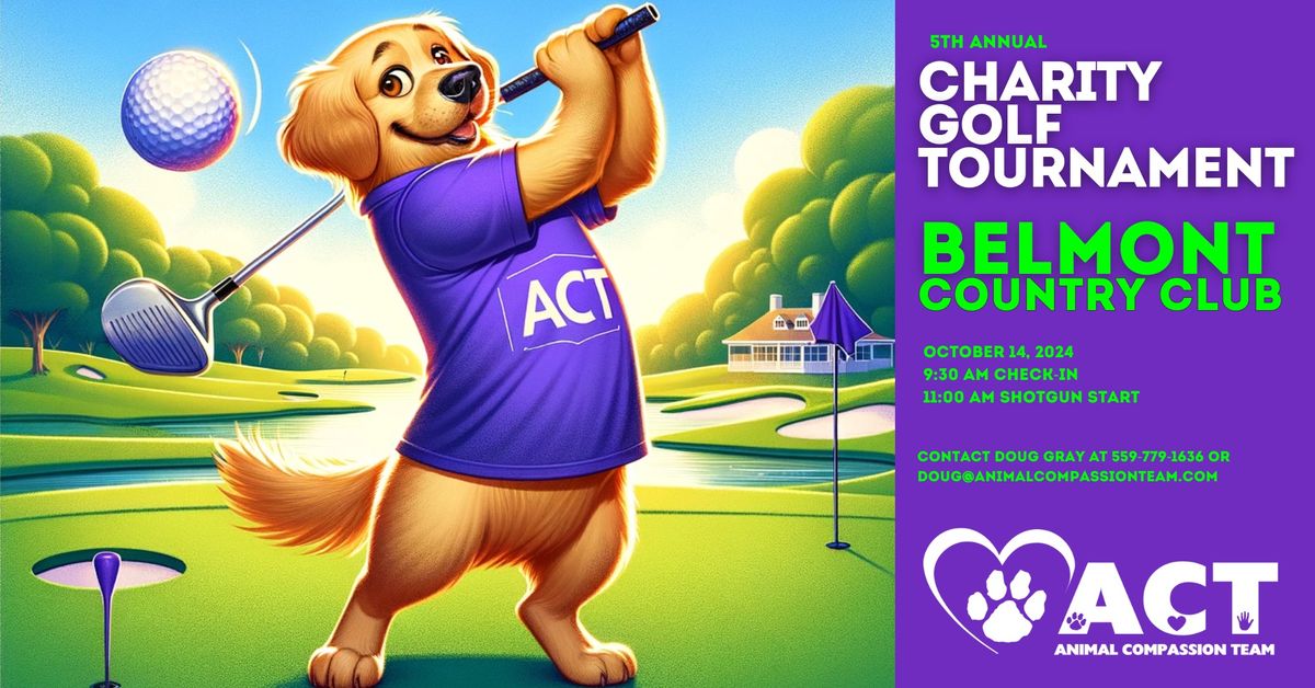 5th Annual Animal Compassion Team Charity Golf Tournament