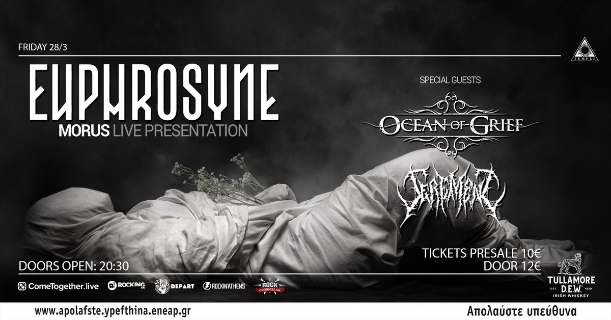 Euphrosyne \u201cMorus\u201d album presentation w\/guests: Ocean of Grief + Serement live at Temple