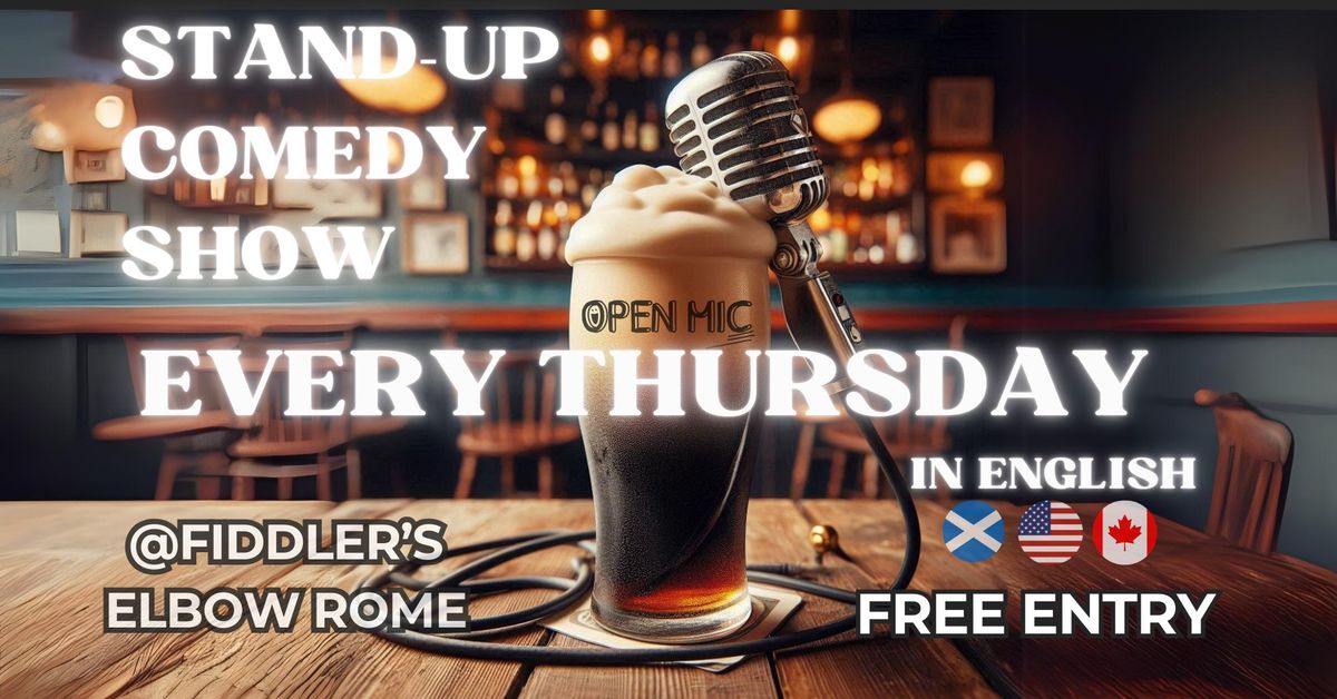 Free Comedy Open Mic! (in English)