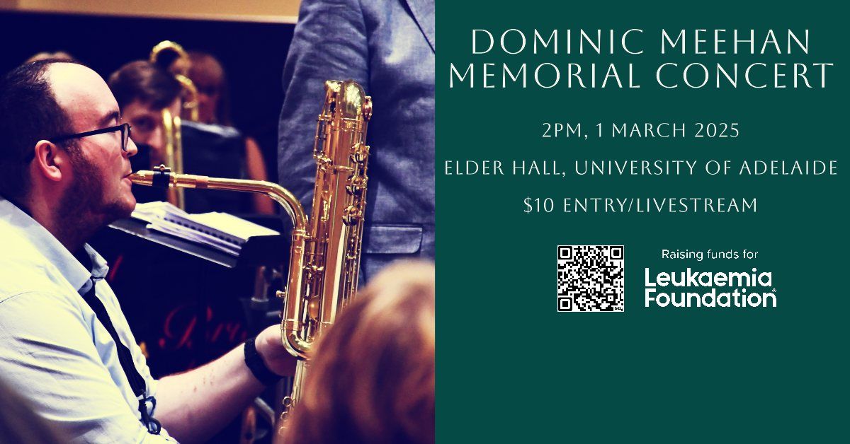 Dominic Meehan Memorial Concert