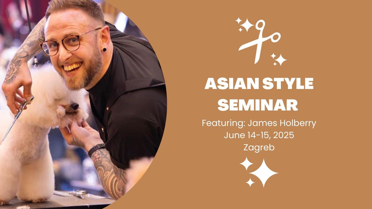 Seminar Asian style with James Holberry