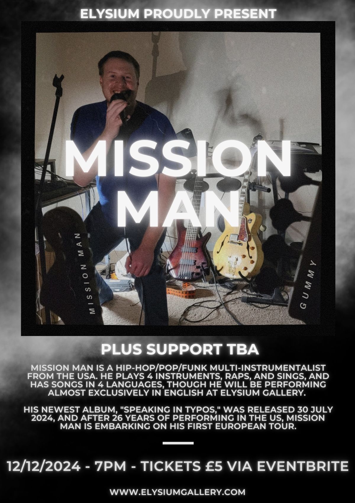 Live Music: Mission Man + support