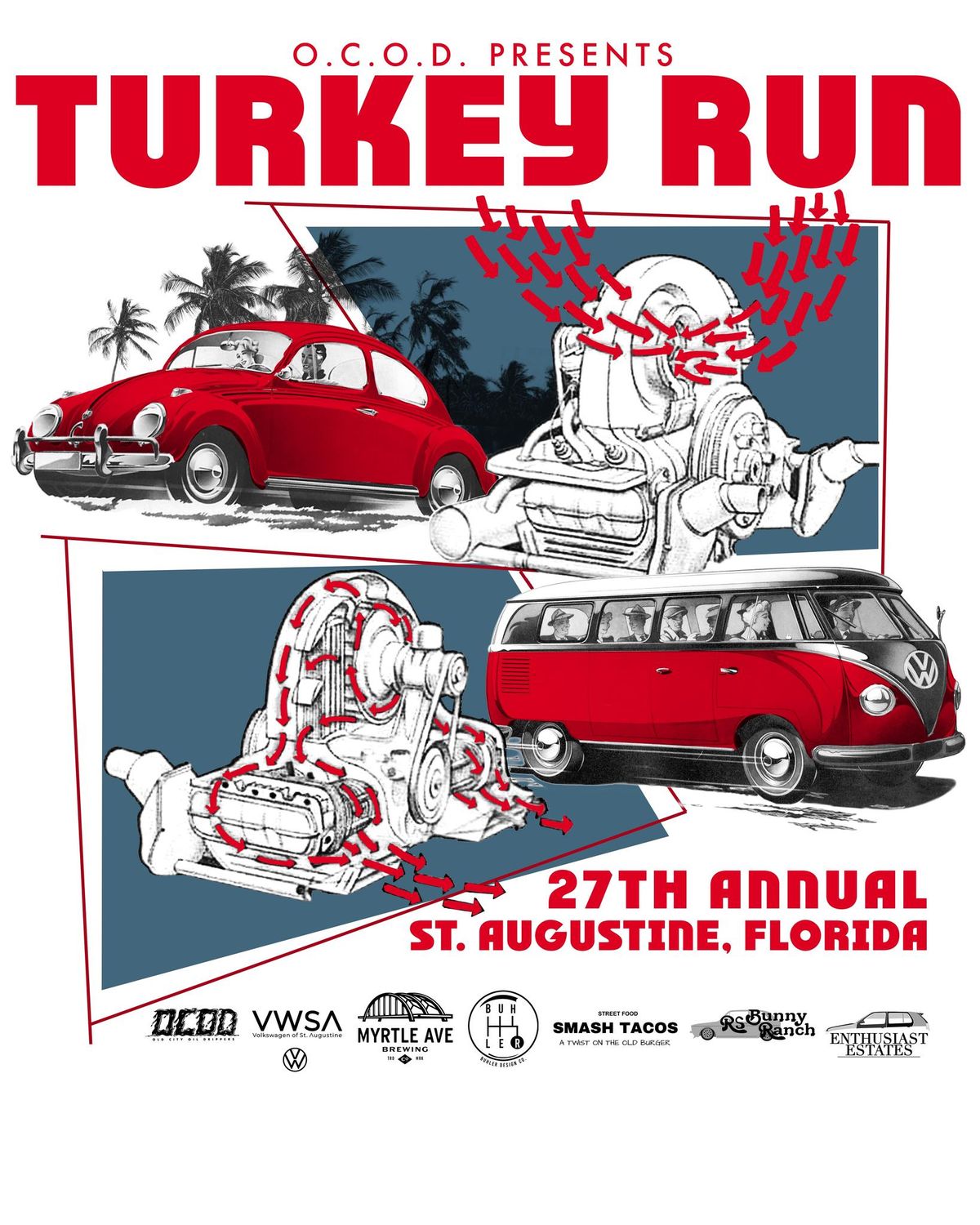 27th Annual VW Turkey Run Car Show Fundraiser