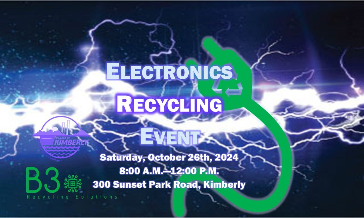 Electronics Recycling Event