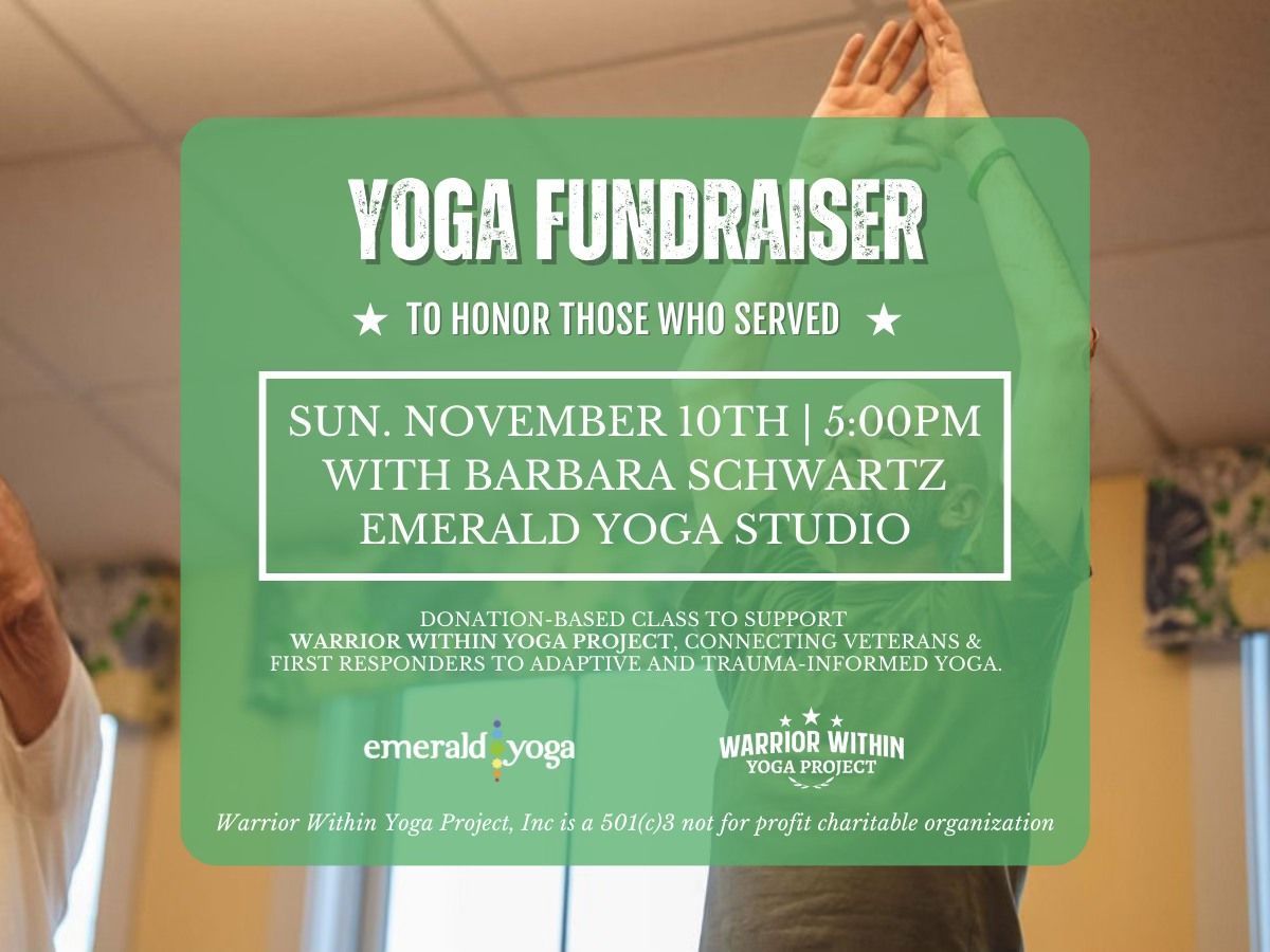 Warrior Within Yoga Project Donation Class